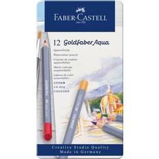 Faber-Castell Goldfaber Aqua Watercolour Pencil Tin of 12