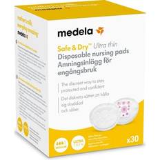Ammeinnlegg Medela Safe & Dry Ultra Thin Disposable Nursing Pads - 30pcs