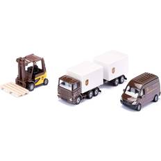 Lastwagen reduziert Siku UPS Logistics Set 6234