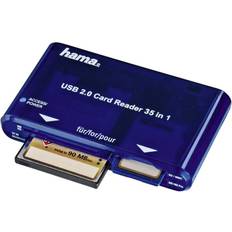 Minnekortlesere Hama USB 2.0 35-in-1 Card Reader (55348)