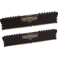 DDR4 RAM minne Corsair Vengeance LPX Black DDR4 3600MHz 2x32GB (CMK64GX4M2D3600C18)
