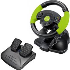Xbox 360 Spillkontroller Esperanza High Octane Steering Wheel - Black/Green