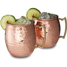 Relaxdays Moscow Mule Becher 50cl 2Stk.
