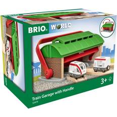 BRIO Togtilbehør BRIO Train Garage with Handle 33474