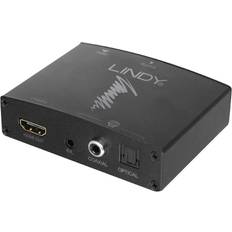 Optical kabel Kabler Lindy HDMI-HDMI/Optical/Coaxial/3.5mm M-F Adapter