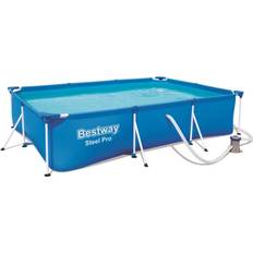 Bestway Bassenger Bestway Steel Pro Frame Pool Set with Filter Pump 3x2.01x0.66m