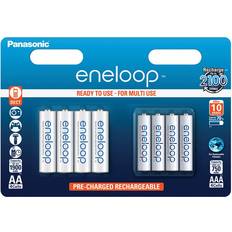 Batterier & Ladere Panasonic Eneloop AA/AAA 8-pack