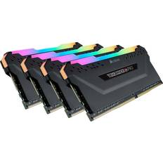 RAM Memory Corsair Vengeance Black RGB LED Pro DDR4 3600MHz 4x32GB (CMW128GX4M4D3600C18)