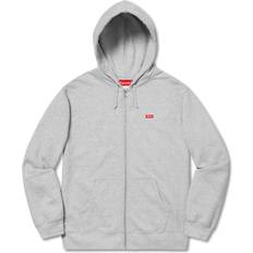 Zip up sweatshirt without hood Supreme Small Box Zip Up Sweatshirt - Grey