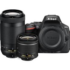 Nikon D5500 + AF-P 18-55mm VR + 70-300mm