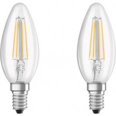 Osram Base CLAS B 40 LED Lamps 4W E14 2-pack