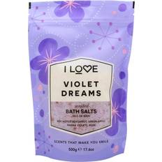 Badesalter på salg I love... Violet Dreams Bath Salts 500g