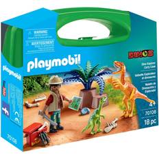 Playmobil Toys Playmobil Dino Explorer Carry Case 70108