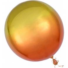 Amscan Foil Ballon Ombré Orbz Yellow/Orange
