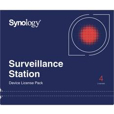 Synology Office Software Synology Surveillance Camera License Pack 4