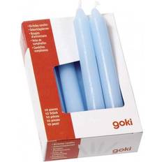 Goki Birthday Train Candles Blue 10-pack