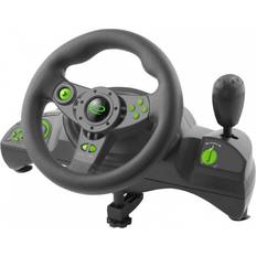 Lenkrad- & Pedalsets Esperanza Nitro Steering Wheel - Black