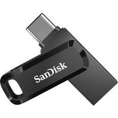 64 GB Minnepenner SanDisk USB 3.1 Dual Drive Go Type-C 64GB