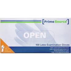 Arbeidshansker Prime Source Latex Examination Gloves 100-pack