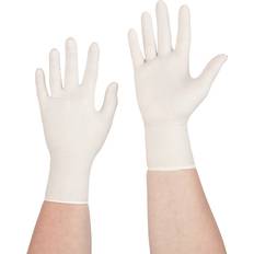 Weiß Einweghandschuhe Semperguard Latex Powder-Free Disposable Gloves 100-pack