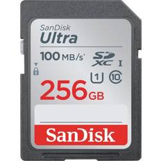 256 GB Memory Cards & USB Flash Drives SanDisk Ultra SDXC Class 10 UHS-I U1 100MB/s 256GB