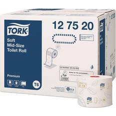Toalettpapir Tork Soft Mid-Size Toilet Roll Premium 27-pack (127520)