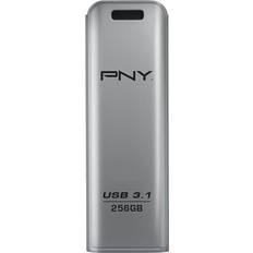 PNY Minnepenner PNY USB 3.1 Elite Steel 256GB