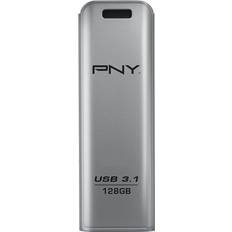 PNY Minnepenner PNY USB 3.1 Elite Steel 128GB