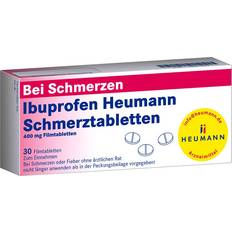 Ibuprofen Rezeptfreie Arzneimittel Ibuprofen Heumann Schmerztabletten 400mg 30 Stk. Tablette