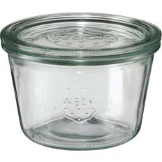 Glas Küchenaufbewahrung Weck Low Jam Küchenbehälter 0.37L