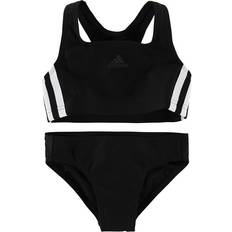 Adidas Bikinier adidas Girl's 3-Stripes Bikini - Black/White (DQ3318)