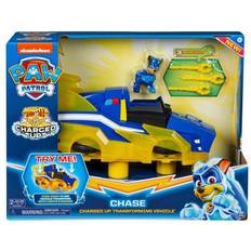 Leker Spin Master Paw Patrol Mighty Pups Charged Up Chase's Charged Up Deluxe Vehicle