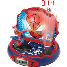 Superhelden Wecker Lexibook Spider Man Projector Alarm Clock Radio