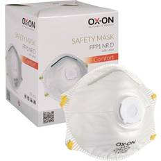 FFP1 Gesichtsmasken & Atemschutz Ox-On 313.05 Safety Mask FFP1 NR D with Valve Comfort 10-pack