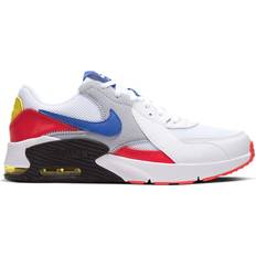 Nike Air Max Excee GS - White/Bright Cactus/Track Red/Hyper Blue