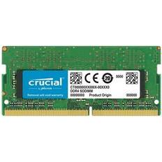 16 GB RAM Memory Crucial SO-DIMM DDR4 2666MHz 16GB (CT16G4S266M)