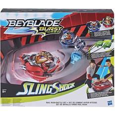 Beyblade Toys Hasbro Beyblade Burst Slingshock Rail Rush Battle Set E3629EU4