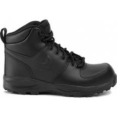 Boots Children's Shoes Nike Manoa Leather GS - Black