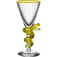 Kosta Boda Glass Kosta Boda UHV Ormpokal LTD Drinkglass