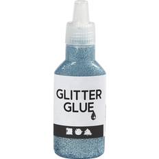 Creotime Glitter Glue Light Blue 25ml