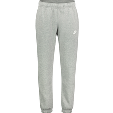 Herren Hosen & Shorts Nike Sportswear Club Fleece Joggers - Dark Gray Heather/Matte Silver/White