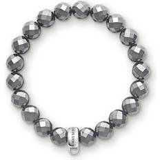 Thomas Sabo Charm Club Bracelet - Silver/Black