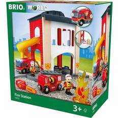 BRIO Play Set BRIO World Central Fire Station 33833