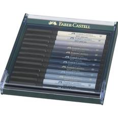 Faber-Castell Pitt Artist Pen Grey Tones 12-pack