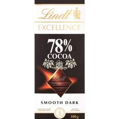 Lindt Excellence Dark 78% Cocoa Chocolate 100g