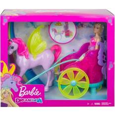 Barbie Dreamtopia Princess with Fantasy Horse and Chariot