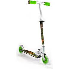 Plastic Kick Scooters Ozbozz Dinosaur Expedition Light Up Wheels Inline Scooter
