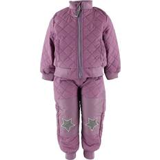 Winter Sets Children's Clothing Mikk-Line Thermo Set with Fleece - Purple (16717-713)