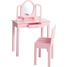 Rosa Möbel-Sets Roba Dressing Table with Stool
