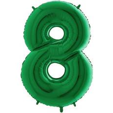 Foil Ballon Number 8 Green